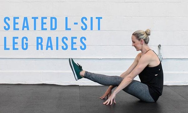 Seated leg lift